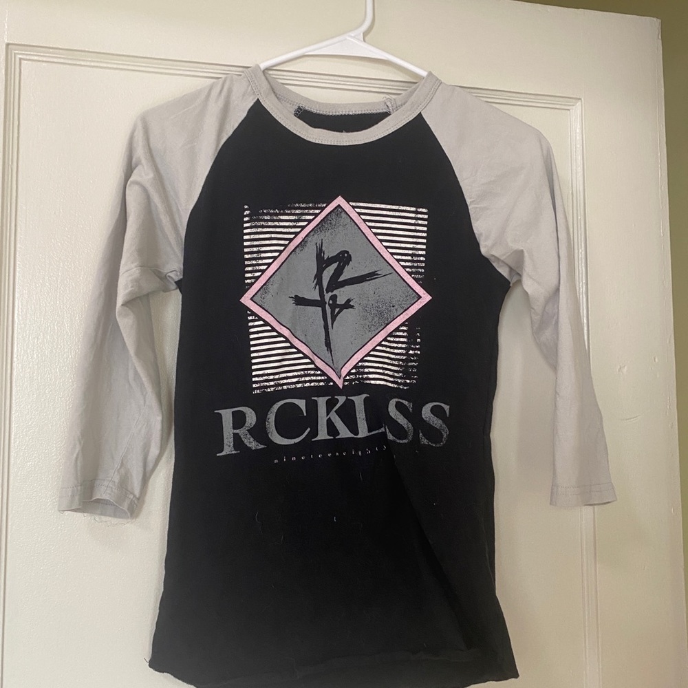 Young & Reckless baseball top